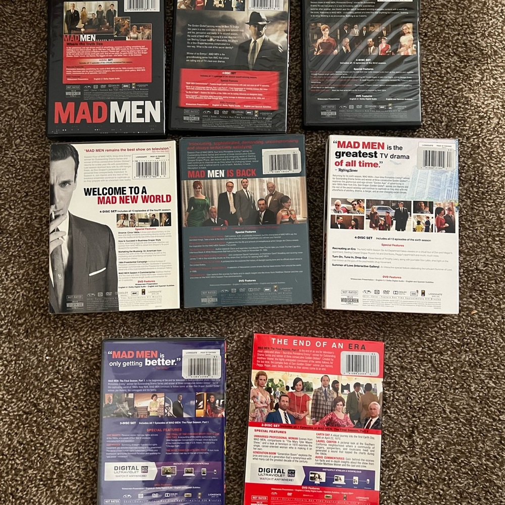 Mad Men Complete DVD Collection - Picture 2 of 3